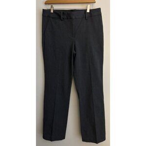 Talbots Barely Boot Stretch Gray Pants Slacks High Rise Sz 6 Office Business